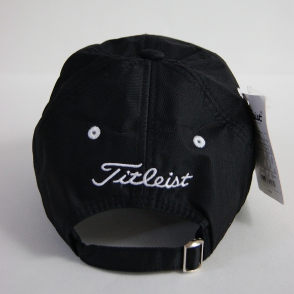 Titleist MEN'S GOLF BLACK HAT CAP Ball Marker - Picture 3 of 4